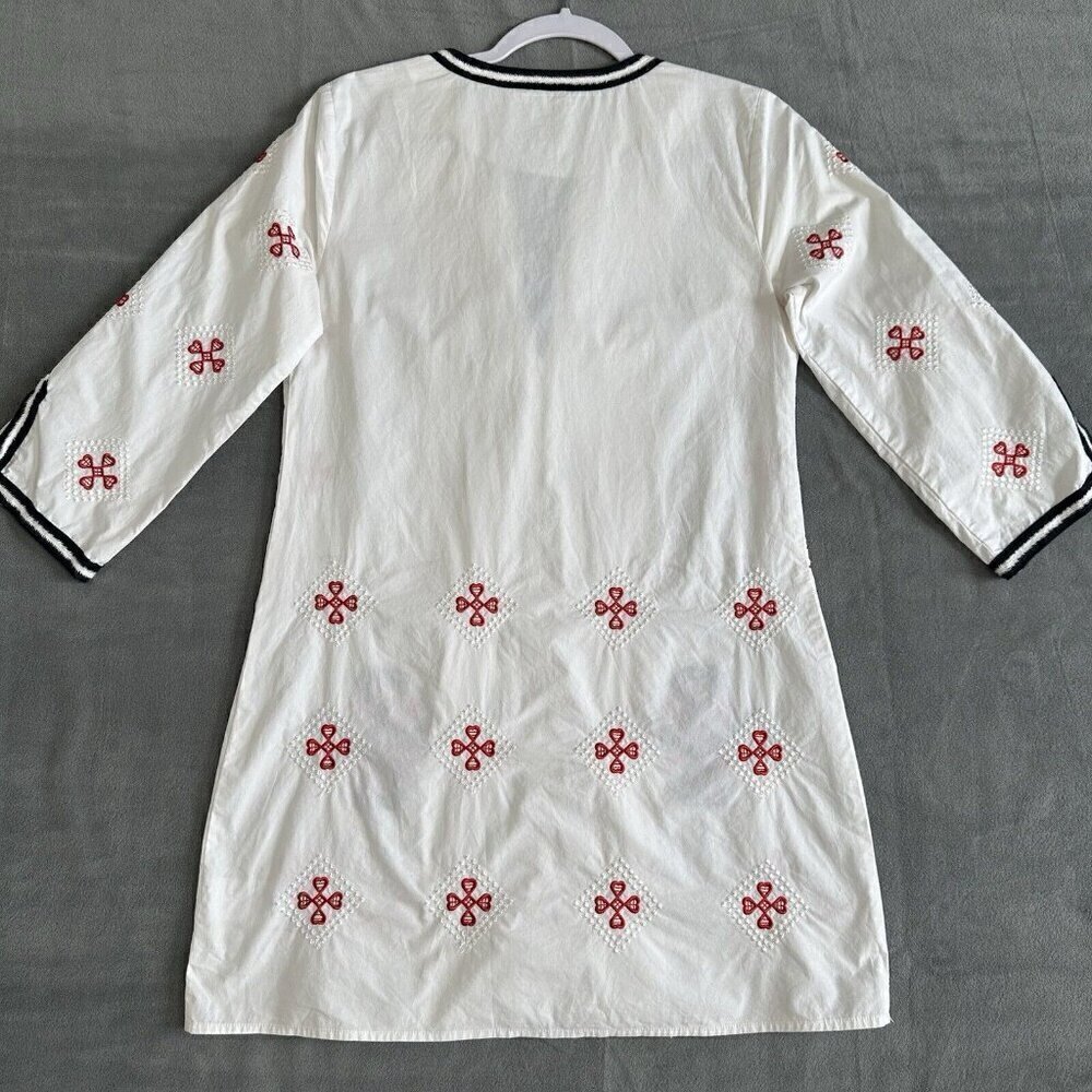 Endless Rose Shift Dress White Embroidered Small - Picture 10 of 16